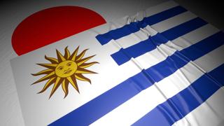 ウルグアイ,3d,国旗,国旗写真,国旗動画,国旗イメージ,国旗写真,国旗ダウンロード