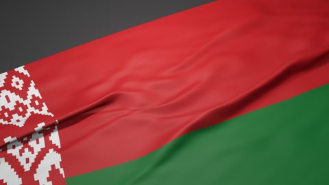 Belarus National Flag, A slanted national flag on a desk